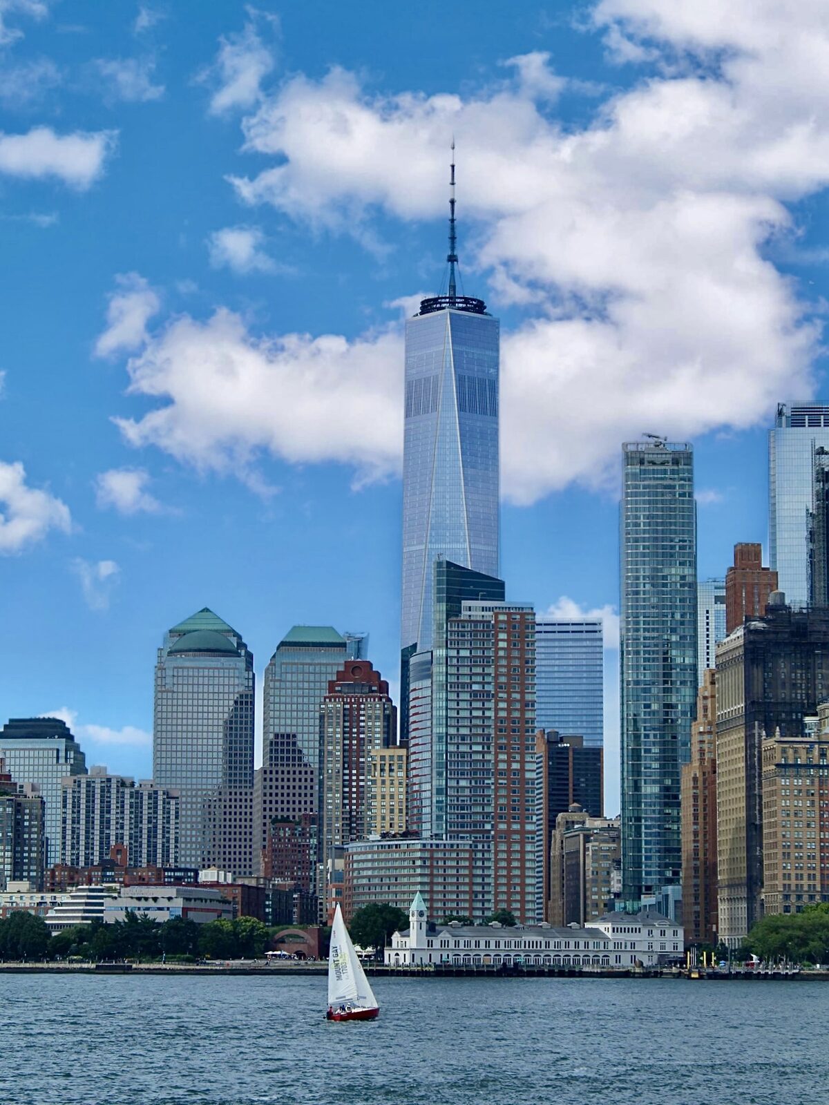 Lower Manhattan skyline